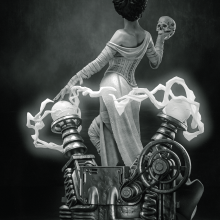 Frankenstein Bride - 3D print model-6
