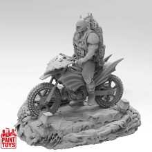 Batman on Motor - STL 3D print files