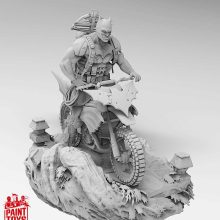 Batman on Motor - STL 3D print files