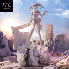 Kikoru Shinomiya STL - Kaiju No. 8 - Figure for 3D Printing