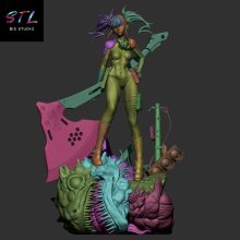 Kikoru Shinomiya STL - Kaiju No. 8 - Figure for 3D Printing