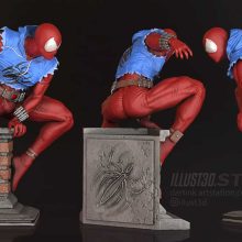 Scarlet Spider - STL 3D print files