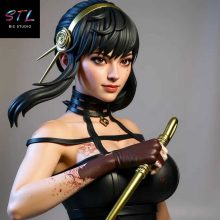Yor Forger STL - Spy x Family - Figure for 3D Printing