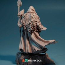 Merlin The Wizard - STL 3D print files