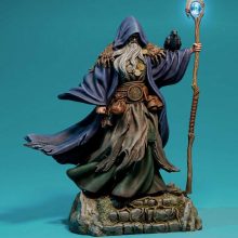 Merlin The Wizard - STL 3D print files