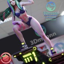Rebecca - Cyberpunk - STL 3D print files