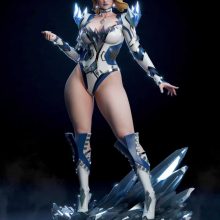 Emma Frost - STL 3D print files