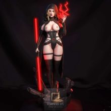5417 Darth Zannah NSFW - Star Wars - STL 3D Print Files