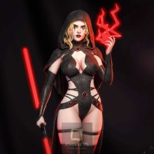 5417 Darth Zannah NSFW - Star Wars - STL 3D Print Files