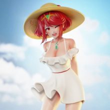 5457 Pyra NSFW - Xenoblade Chronicles - STL 3D Print Files