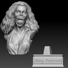 Diklichart - Amy Peterson (Fright Night 1985) Bust - Printable-4-6