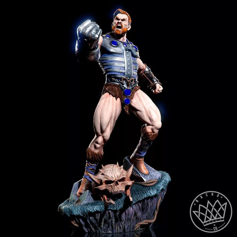 Nacho CG - Fan Art - Fisto from Masters of the Universe Statue - Printable-2