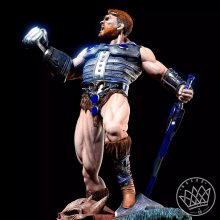 Nacho CG - Fan Art - Fisto from Masters of the Universe Statue - Printable-5