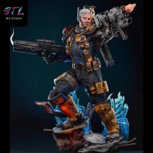 Cable STL - X-Men Marvel - Figure for 3D Printing