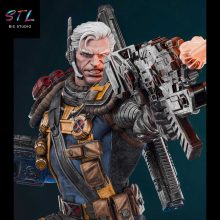 Cable STL - X-Men Marvel - Figure for 3D Printing