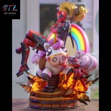 Lady Deadpool STL - Marvel - Figure for 3D Printing