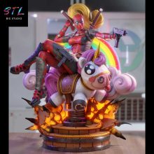 Lady Deadpool STL - Marvel - Figure for 3D Printing