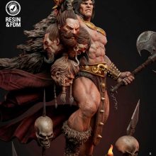 Conan STL 2 + Bust - Conan the Barbarian