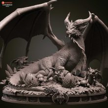 Alexstrasza Dragon STL - World of Warcraft