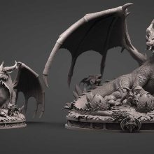 Alexstrasza Dragon STL - World of Warcraft