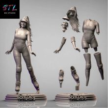 Barbie STL - Barbie The Movie - Figure for 3D Printing