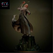 Dumbledore STL - Harry Potter - Diorama for 3D Printing