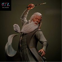 Dumbledore STL - Harry Potter - Diorama for 3D Printing