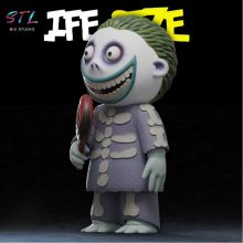 Barrel STL - The Nightmare Before Christmas - Figure for 3D Printing