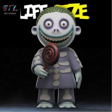 Barrel STL - The Nightmare Before Christmas - Figure for 3D Printing