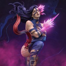 5521 Psylocke Savage Land - X-men - STL 3D Print Files