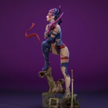 5521 Psylocke Savage Land - X-men - STL 3D Print Files
