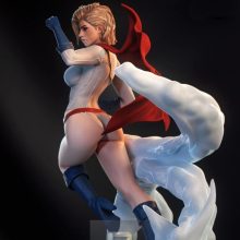 5522 Power Girl NSFW - DC Comics - STL 3D Print Files