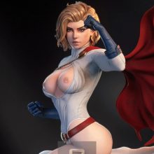 5522 Power Girl NSFW - DC Comics - STL 3D Print Files