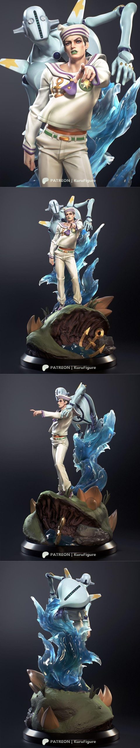 Kuru Figure - Josuke Higashikata - 3D Print Model STL