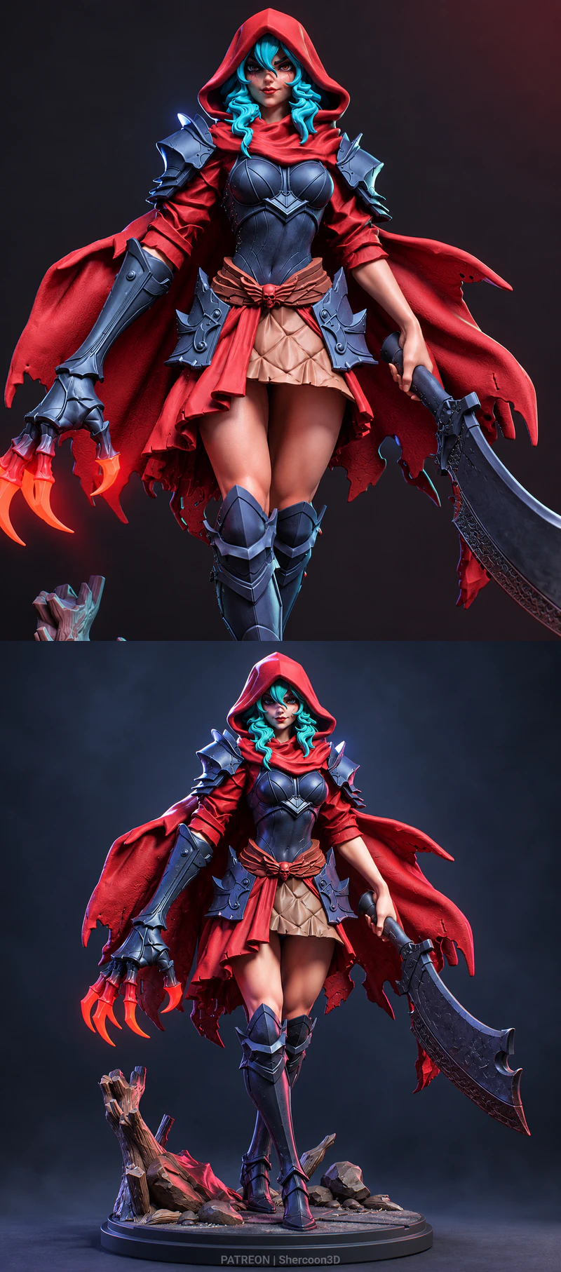 Rosalind Vance - BloodHood - 3D print model