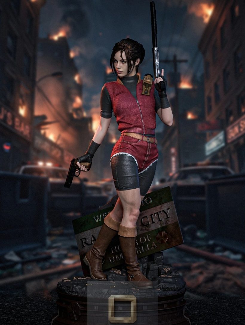 5621 Claire Redfield - Resident Evil - STL 3D Print Files