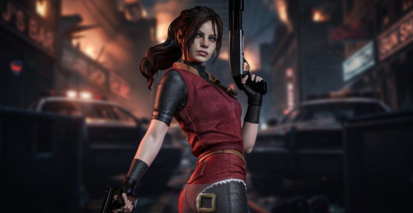 5621 Claire Redfield - Resident Evil - STL 3D Print Files