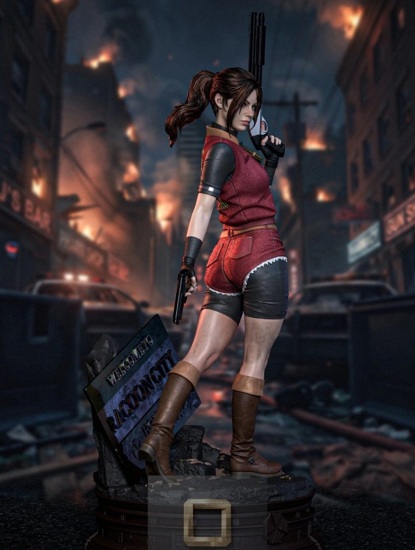 5621 Claire Redfield - Resident Evil - STL 3D Print Files