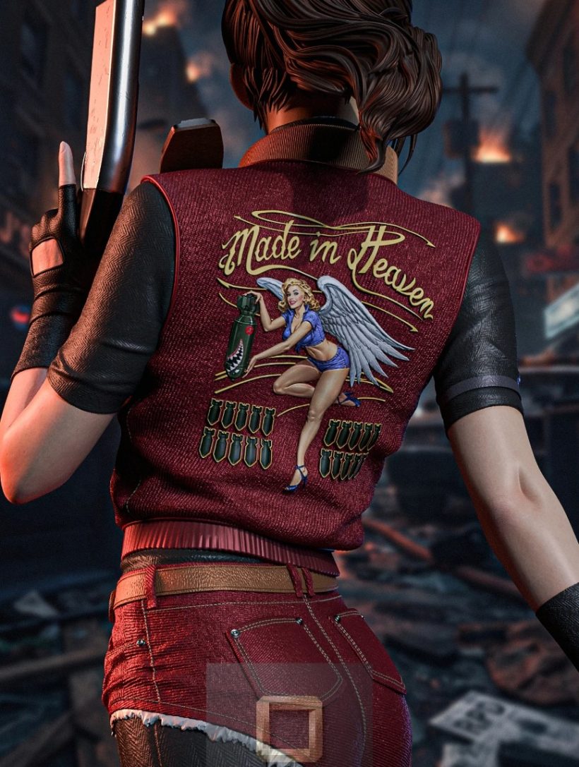 5621 Claire Redfield - Resident Evil - STL 3D Print Files