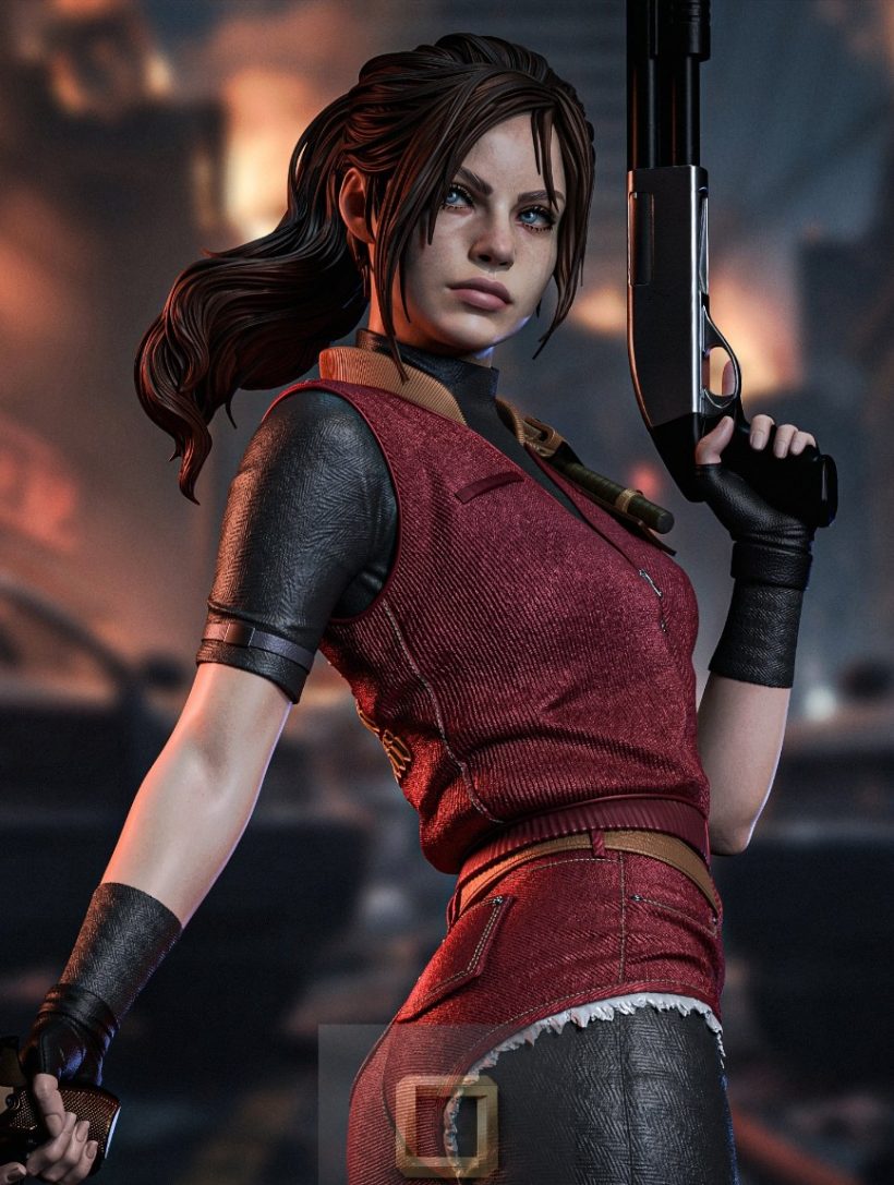5621 Claire Redfield - Resident Evil - STL 3D Print Files