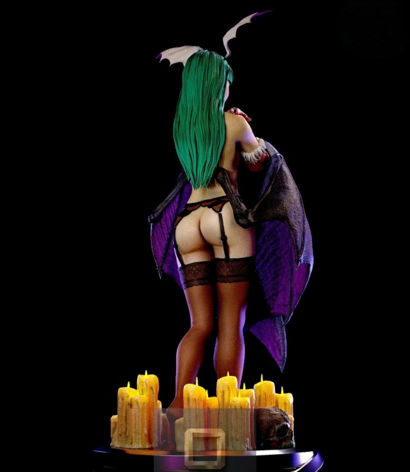 5630 Morrigan NSFW - Darkstalkers - STL 3D Print Files