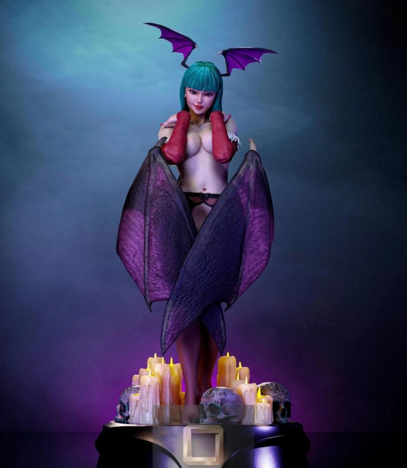 5630 Morrigan NSFW - Darkstalkers - STL 3D Print Files