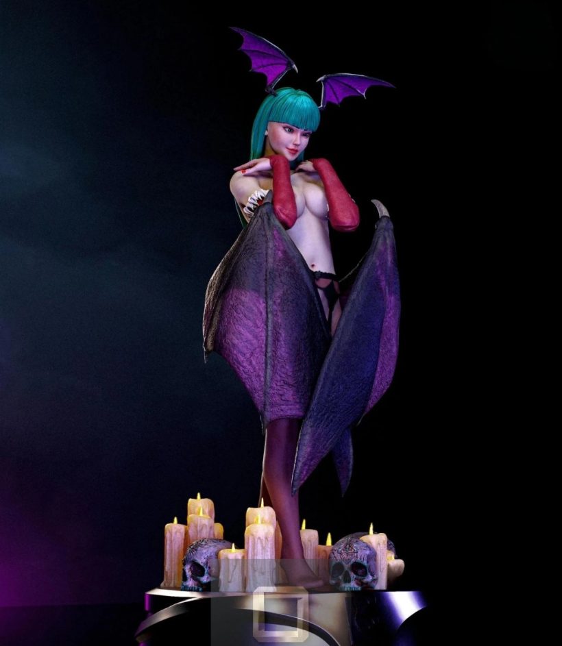 5630 Morrigan NSFW - Darkstalkers - STL 3D Print Files