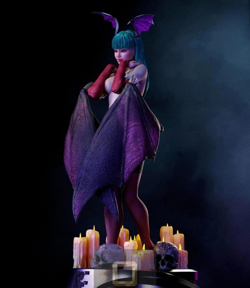 5630 Morrigan NSFW - Darkstalkers - STL 3D Print Files