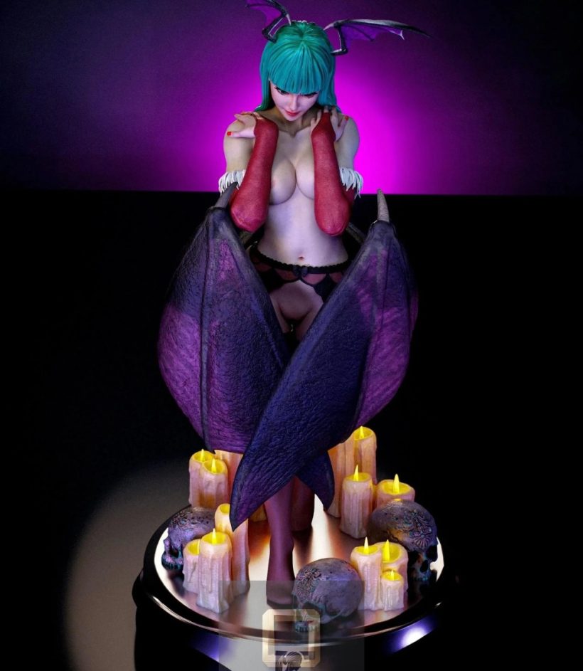 5630 Morrigan NSFW - Darkstalkers - STL 3D Print Files