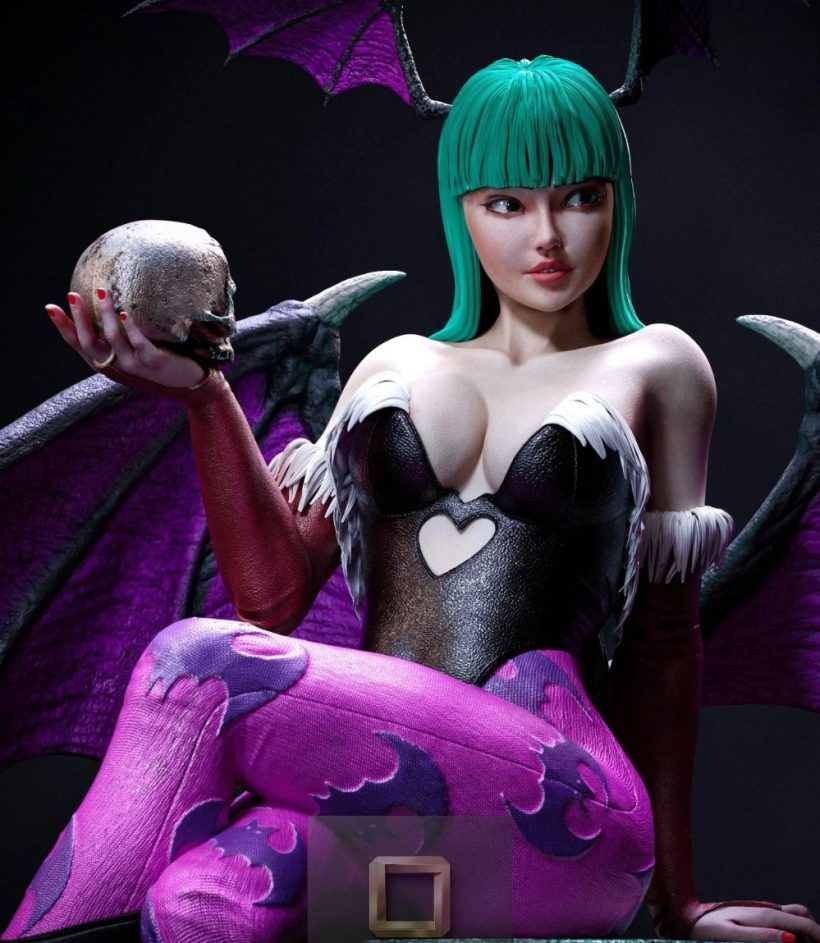 5630 Morrigan NSFW - Darkstalkers - STL 3D Print Files