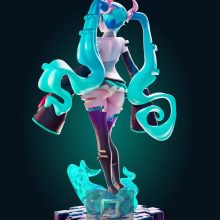 5645 Ghost Miku NSFW - STL 3D Print Files