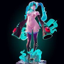 5645 Ghost Miku NSFW - STL 3D Print Files