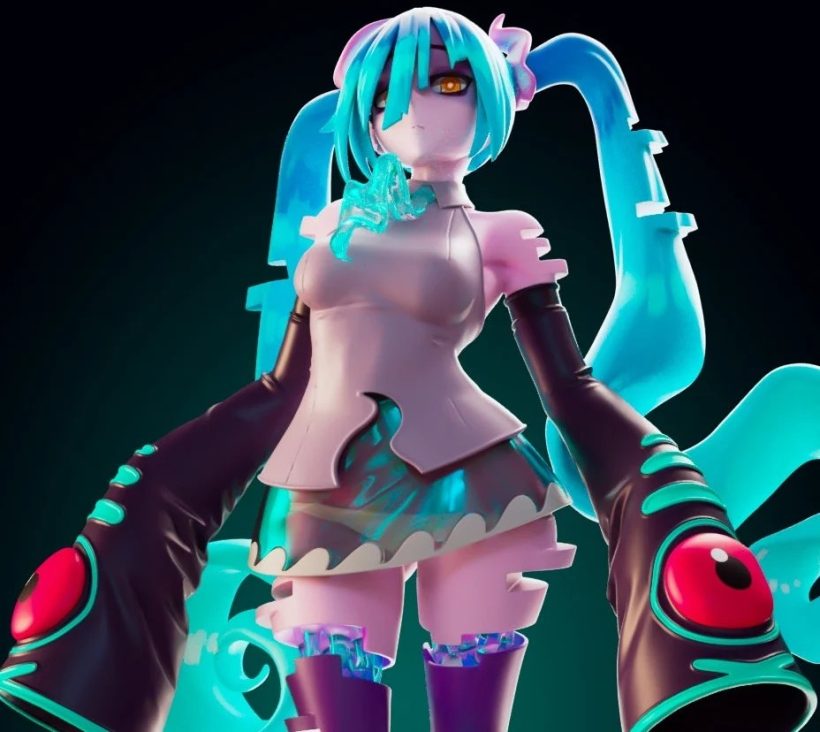 5645 Ghost Miku NSFW - STL 3D Print Files