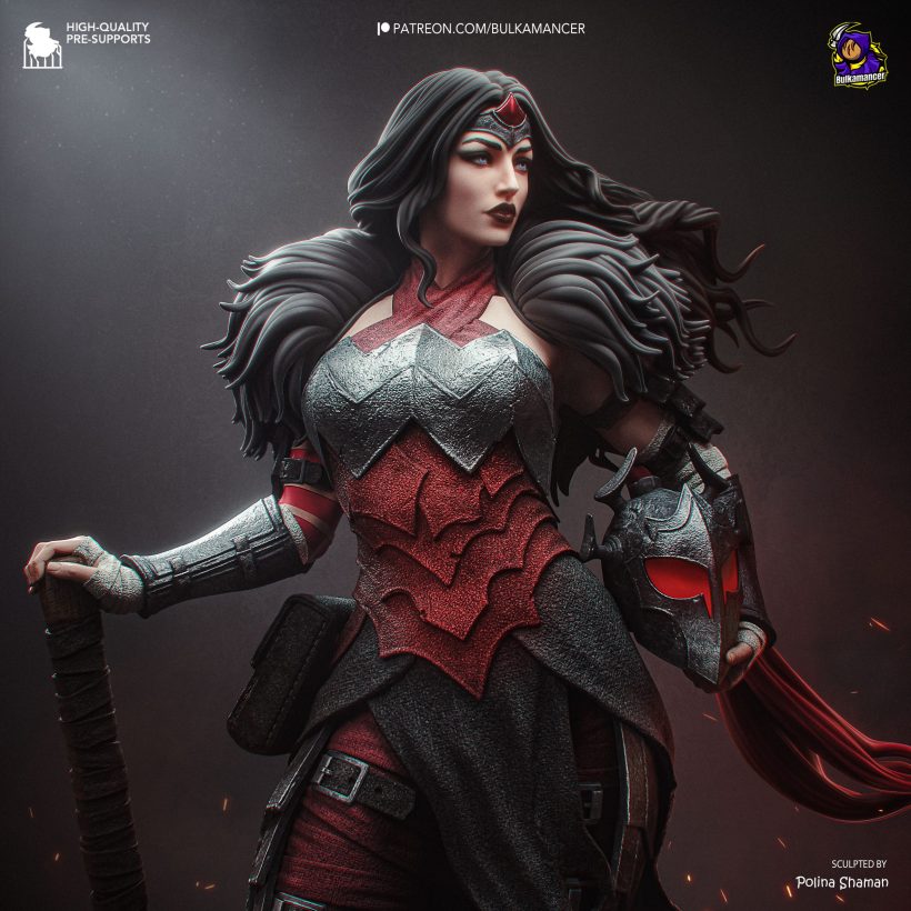 Absolute Wonder Woman - 3D print model-4